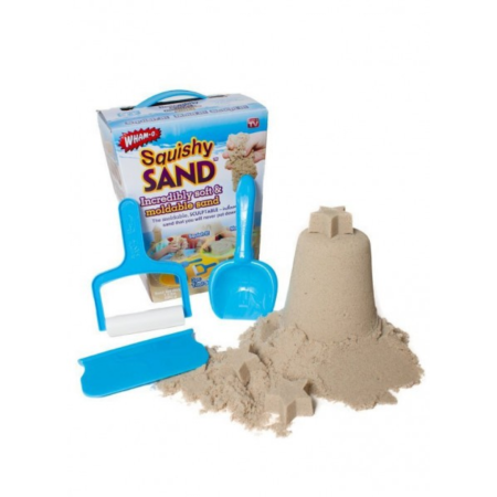 رمل سحري Squishy Sand – رمل طري وقابل للتشكيل 🏖️